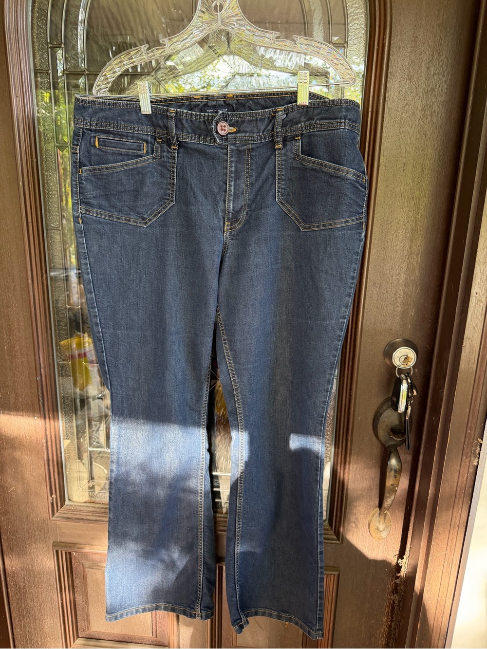 Tommy Hilfiger Dark Indigo Wide Leg Jeans